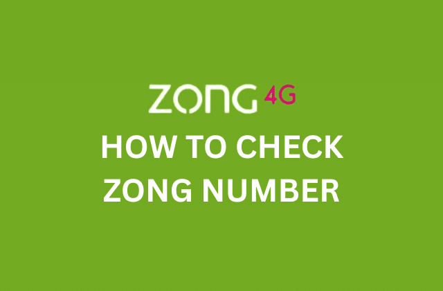 How To Check Zong Number: Quick and Easy Methods (2025 Guide)