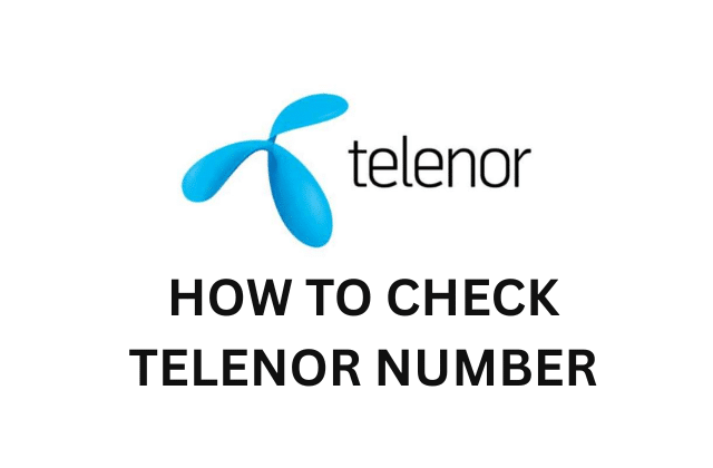 How to Check Your Telenor Number in Pakistan
