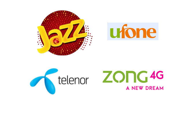 Jazz, Zong, Ufone, Telenor SIM Codes List 2025